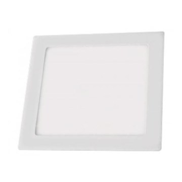 Plafoniera LED da incasso LED/18W/230V 20,8x20,8 cm bianca