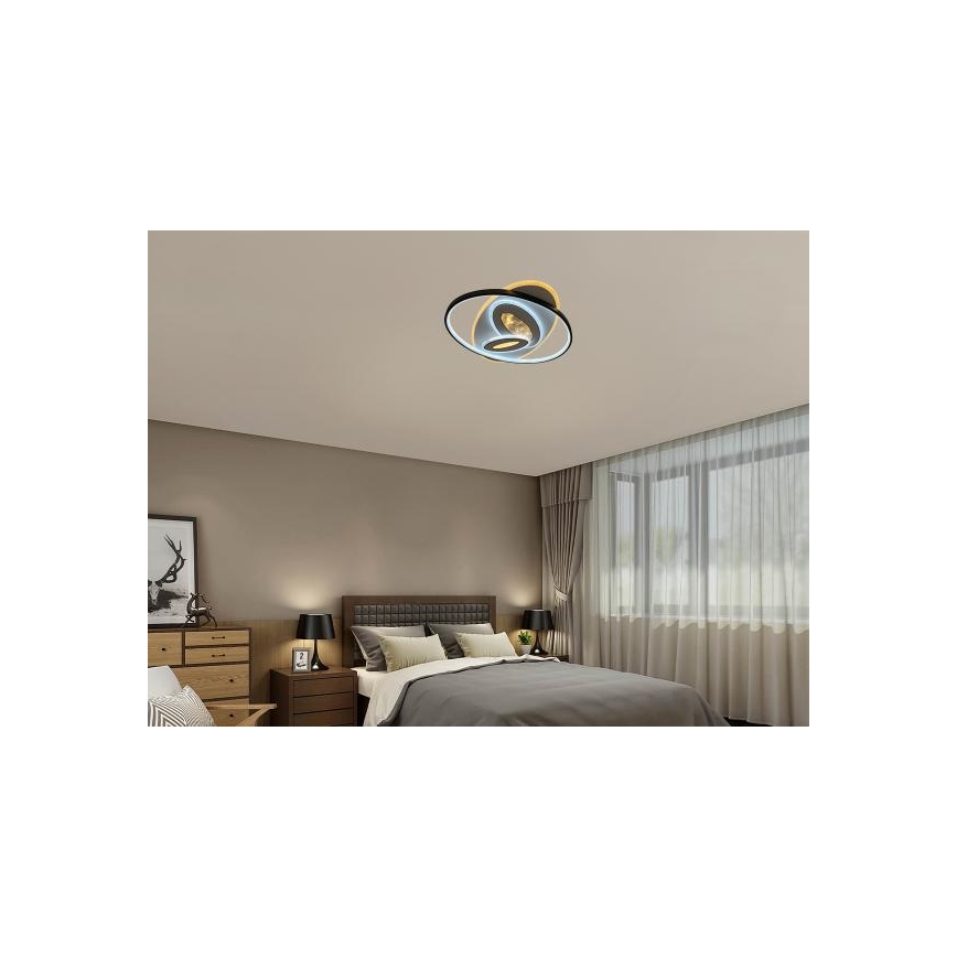 Plafoniera LED dimmerabile 105W/230V 3000-6500K con telecomando