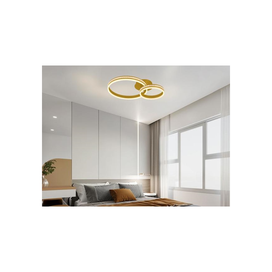 Plafoniera LED dimmerabile 110W/230V 3000-6500K + telecomando