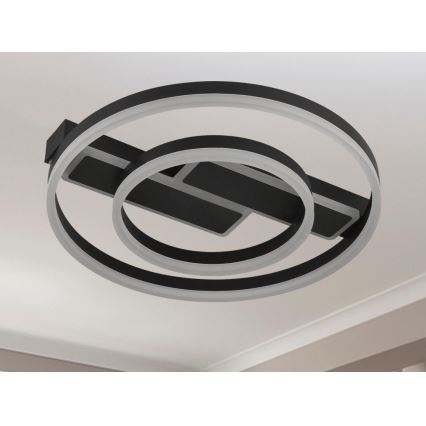 Plafoniera LED dimmerabile 80W/230V 3000-6500K con telecomando