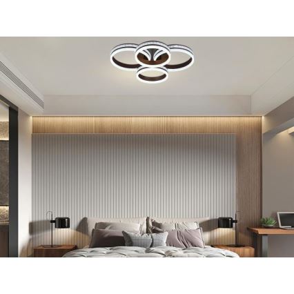 Plafoniera LED dimmerabile a montaggio superficiale LED/150W/230V 3000-6500K + telecomando