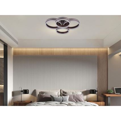 Plafoniera LED dimmerabile a montaggio superficiale LED/150W/230V 3000-6500K + telecomando