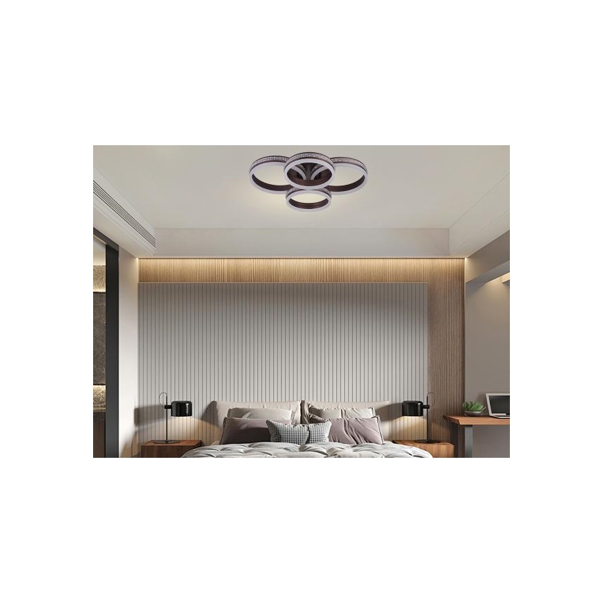 Plafoniera LED dimmerabile a montaggio superficiale LED/150W/230V 3000-6500K + telecomando