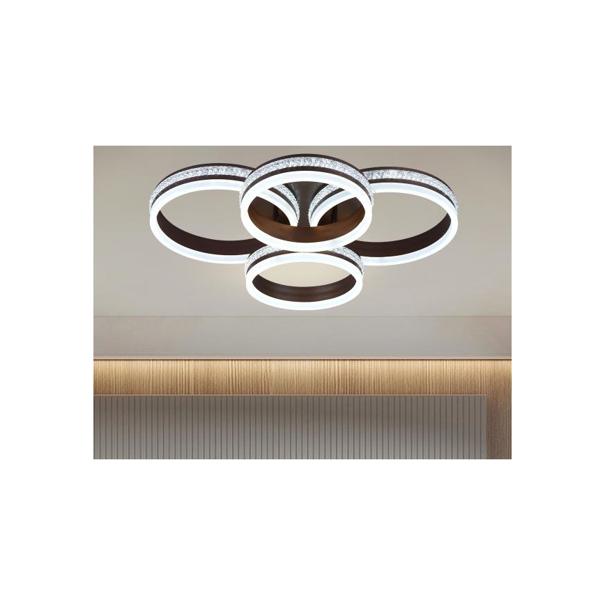 Plafoniera LED dimmerabile a montaggio superficiale LED/150W/230V 3000-6500K + telecomando