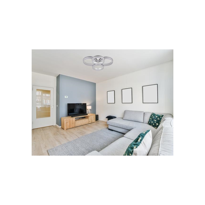 Plafoniera LED dimmerabile a montaggio superficiale LED/150W/230V 3000-6500K + telecomando