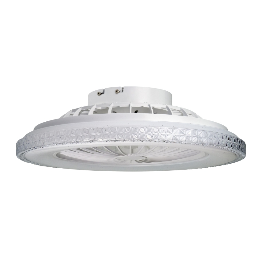 Plafoniera LED dimmerabile con ventilatore EGYPT LED/48W/230V 3000-6500K bianca + telecomando