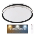 Plafoniera LED dimmerabile da bagno BARBARA LED/72W/230V diametro 48,5 cm 3000-6000K IP44 + telecomando