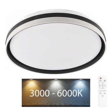 Plafoniera LED dimmerabile da bagno BARBARA LED/72W/230V diametro 48,5 cm 3000-6000K IP44 + telecomando
