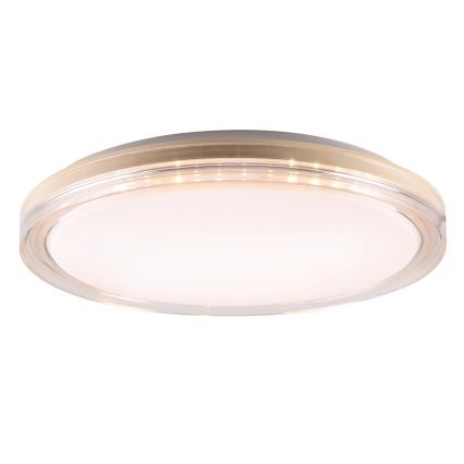 Plafoniera LED dimmerabile da bagno CASSANDRA LED/72W/230V diametro 49 cm 3000-6000K IP44 + telecomando