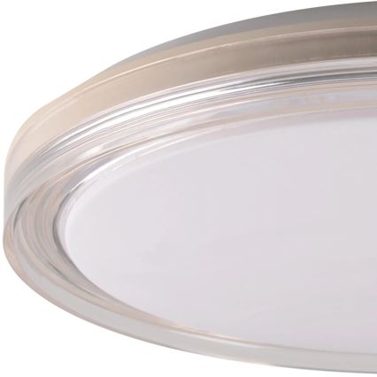 Plafoniera LED dimmerabile da bagno CASSANDRA LED/72W/230V diametro 49 cm 3000-6000K IP44 + telecomando