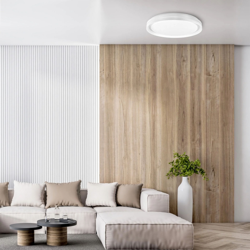 Plafoniera LED dimmerabile da bagno ELIZA LED/48W/230V diametro 38,5 cm 3000-6000K IP44 + telecomando