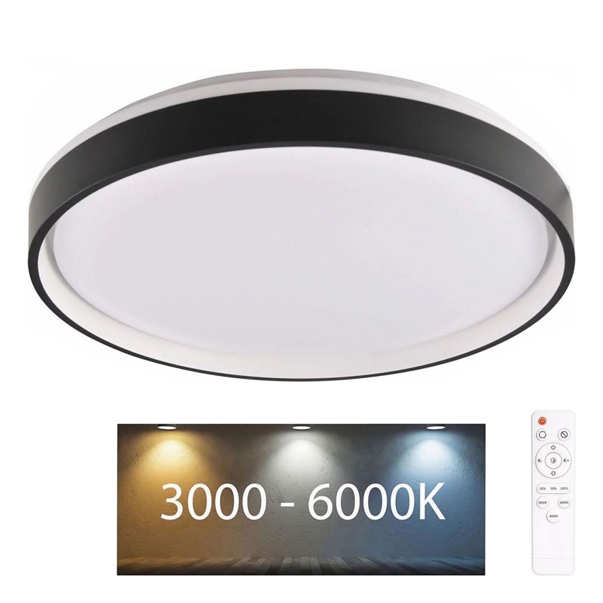 Plafoniera LED dimmerabile da bagno JADWIGA LED/42W/230V diametro 38,5 cm 3000-6000K IP44 + telecomando