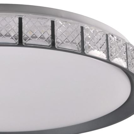 Plafoniera LED dimmerabile da bagno NINA LED/72W/230V diametro 49 cm 3000-6000K IP44 + telecomando