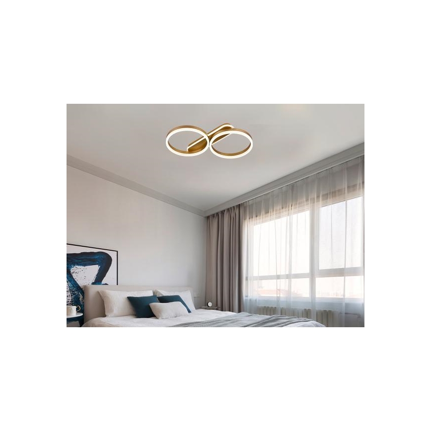 Plafoniera LED dimmerabile da soffitto LED/60W/230V 3000-6500K + telecomando