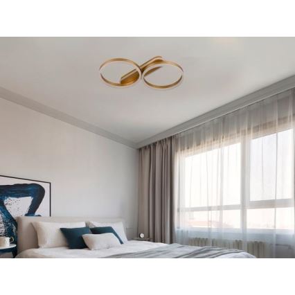 Plafoniera LED dimmerabile da soffitto LED/60W/230V 3000-6500K + telecomando