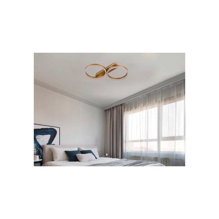 Plafoniera LED dimmerabile da soffitto LED/60W/230V 3000-6500K + telecomando