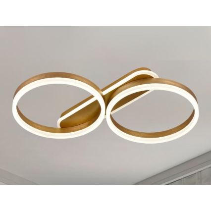 Plafoniera LED dimmerabile da soffitto LED/60W/230V 3000-6500K + telecomando