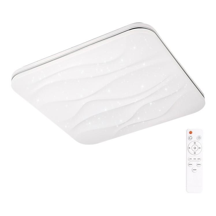 Plafoniera LED dimmerabile DESERT telecomandata LED/72W/230V
