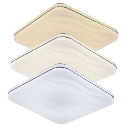 Plafoniera LED dimmerabile DESERT telecomandata LED/72W/230V