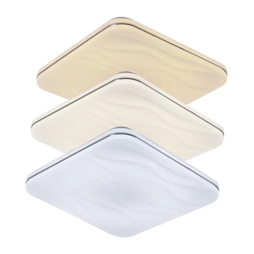 Plafoniera LED dimmerabile DESERT telecomandata LED/72W/230V