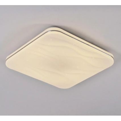 Plafoniera LED dimmerabile DESERT telecomandata LED/72W/230V