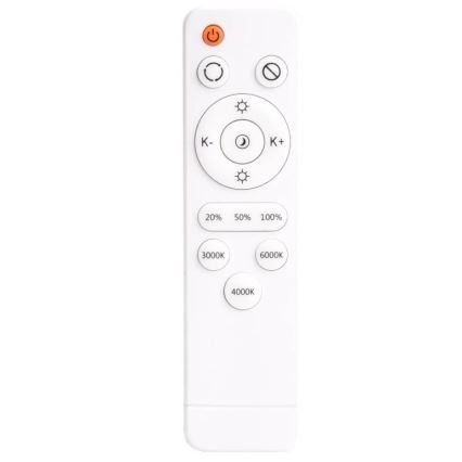 Plafoniera LED dimmerabile DESERT telecomandata LED/72W/230V