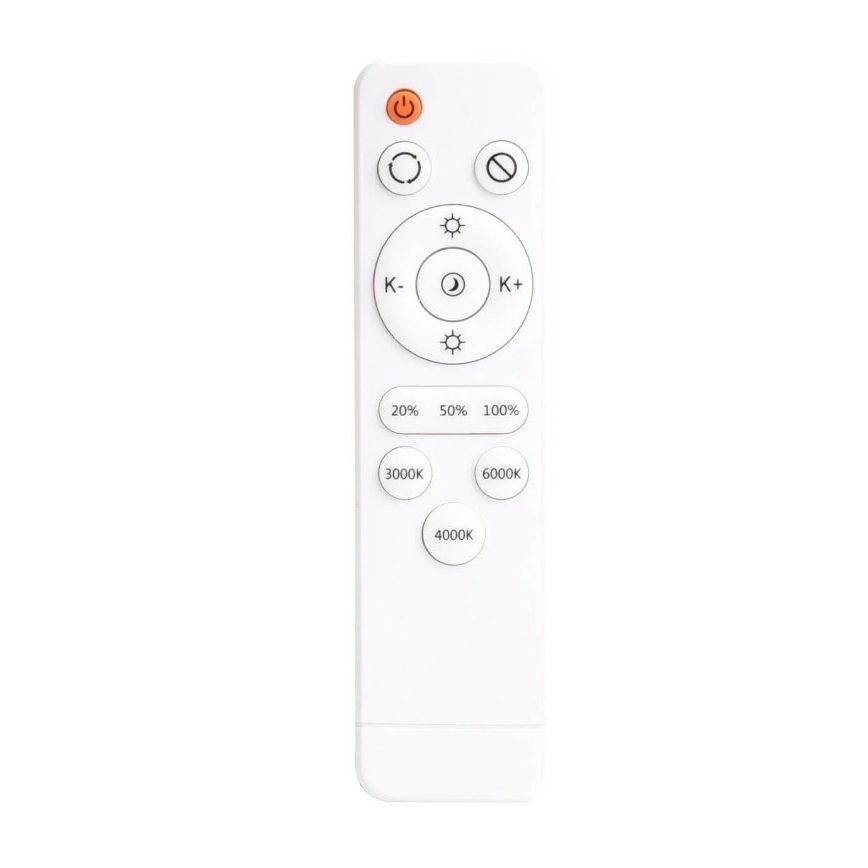 Plafoniera LED dimmerabile DESERT telecomandata LED/72W/230V