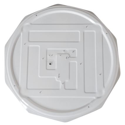 Plafoniera dimmerabile a LED HEX, 72 W, 230 V, 3000-6000 K, Ø 50 cm, bianco, con telecomando