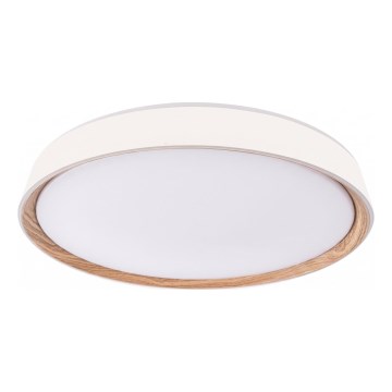 Plafoniera LED dimmerabile ILVI LED/45W/230V 2700-6500K Ø 50 cm bianco/beige + con telecomando