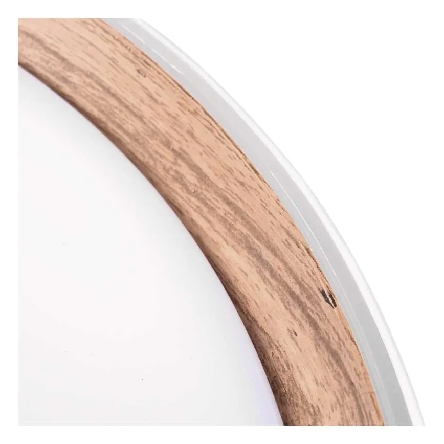 Plafoniera LED dimmerabile ILVI LED/45W/230V 2700-6500K Ø 50 cm bianco/beige + con telecomando