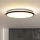 Plafoniera LED dimmerabile JAMIL LED/48W/230V 3000-6500K nero + telecomando