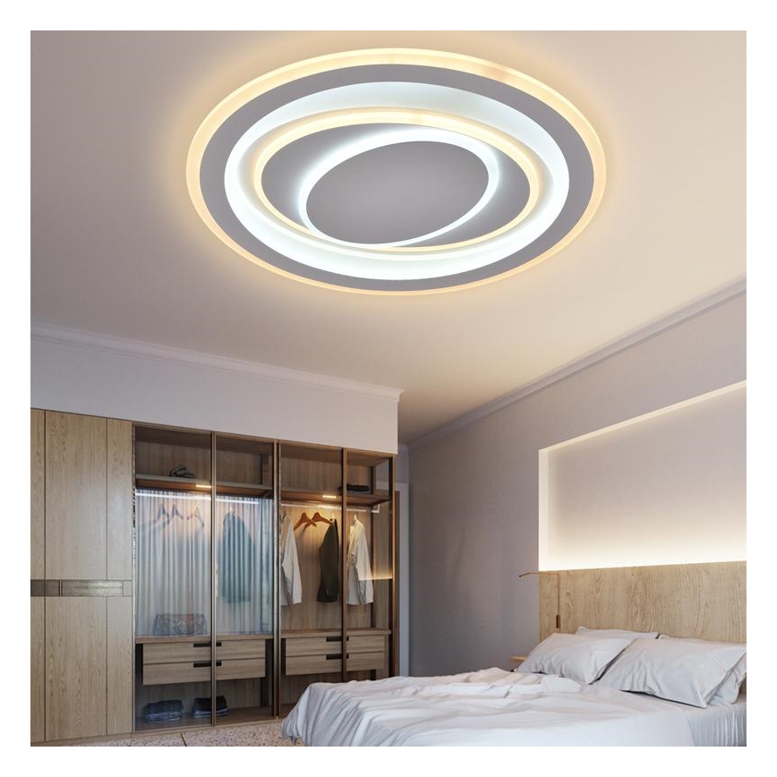 Plafoniera LED Dimmerabile LED/100W/230V 3000-6500K + telecomando