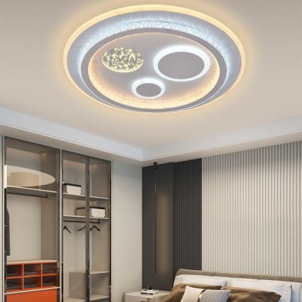 Plafoniera LED dimmerabile LED/110W/230V 3000-6500K + telecomando