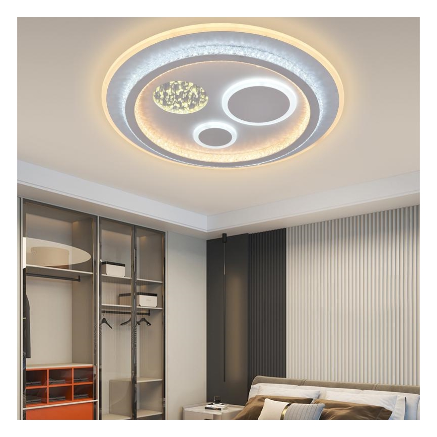 Plafoniera LED dimmerabile LED/110W/230V 3000-6500K + telecomando