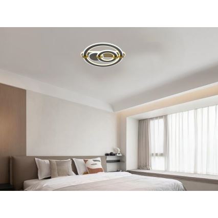 Plafoniera LED dimmerabile LED/120W/230V 3000-6500K + telecomando