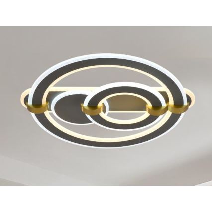 Plafoniera LED dimmerabile LED/120W/230V 3000-6500K + telecomando