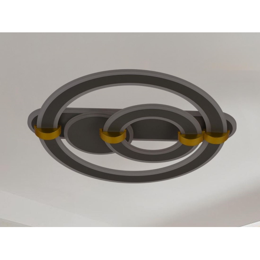 Plafoniera LED dimmerabile LED/120W/230V 3000-6500K + telecomando