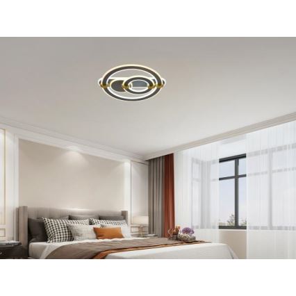 Plafoniera LED dimmerabile LED/120W/230V 3000-6500K + telecomando