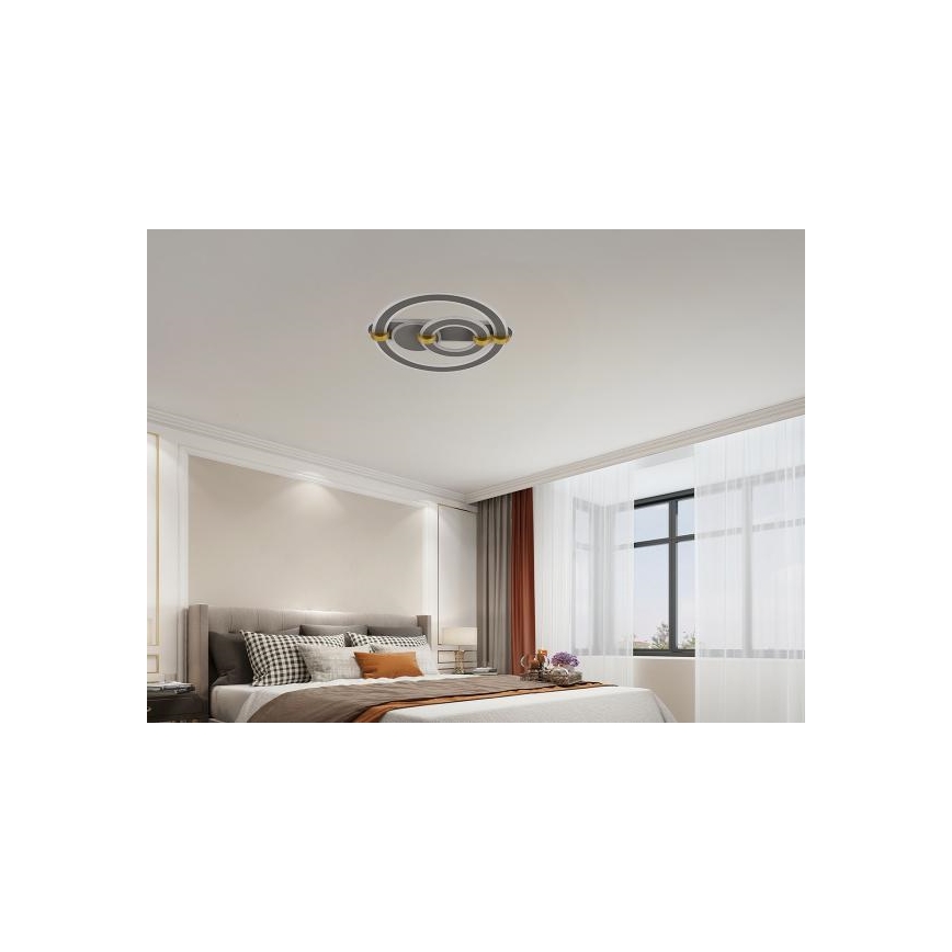 Plafoniera LED dimmerabile LED/120W/230V 3000-6500K + telecomando