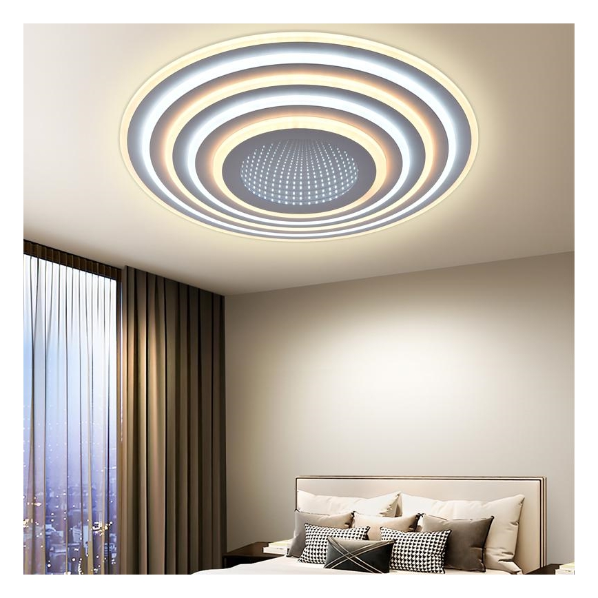 Plafoniera LED Dimmerabile LED/140W/230V 3000-6500K + telecomando