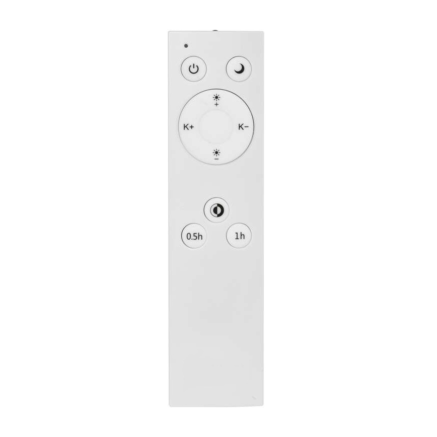 Plafoniera LED Dimmerabile LED/24W/230V + telecomando rotondo 2700K-6500K