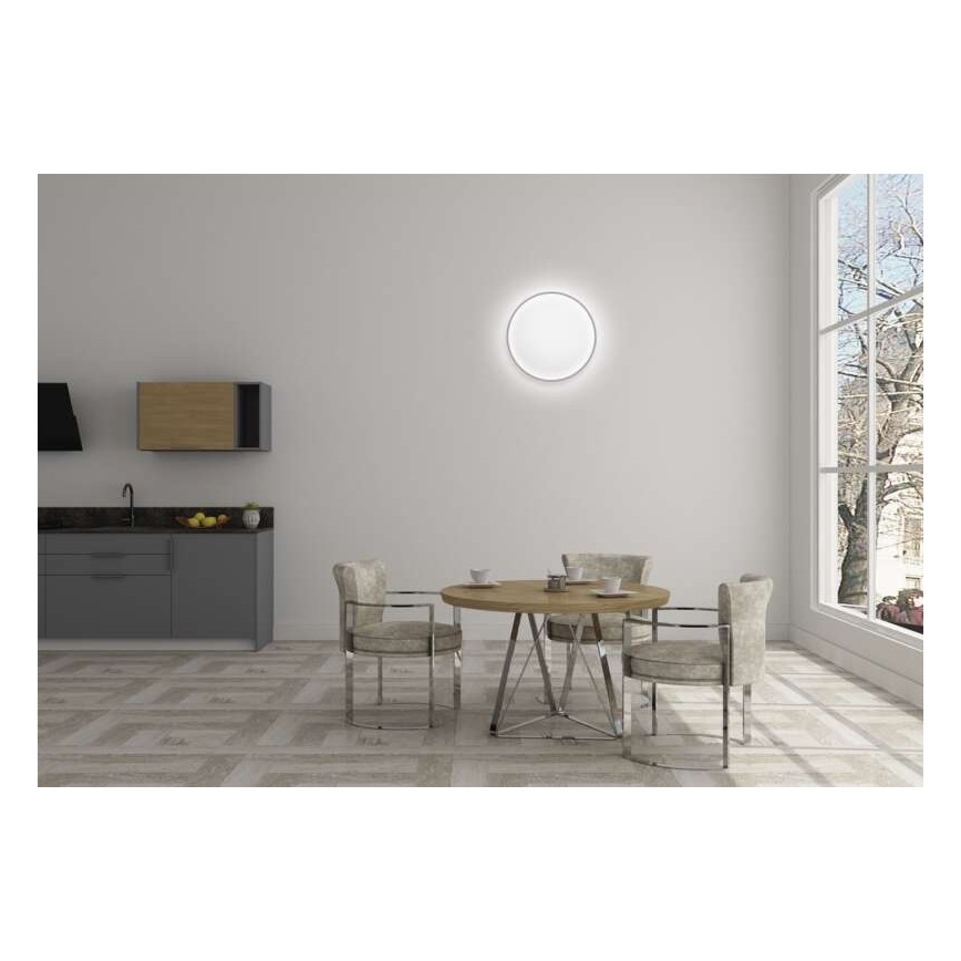 Plafoniera LED Dimmerabile LED/24W/230V + telecomando rotondo 2700K-6500K