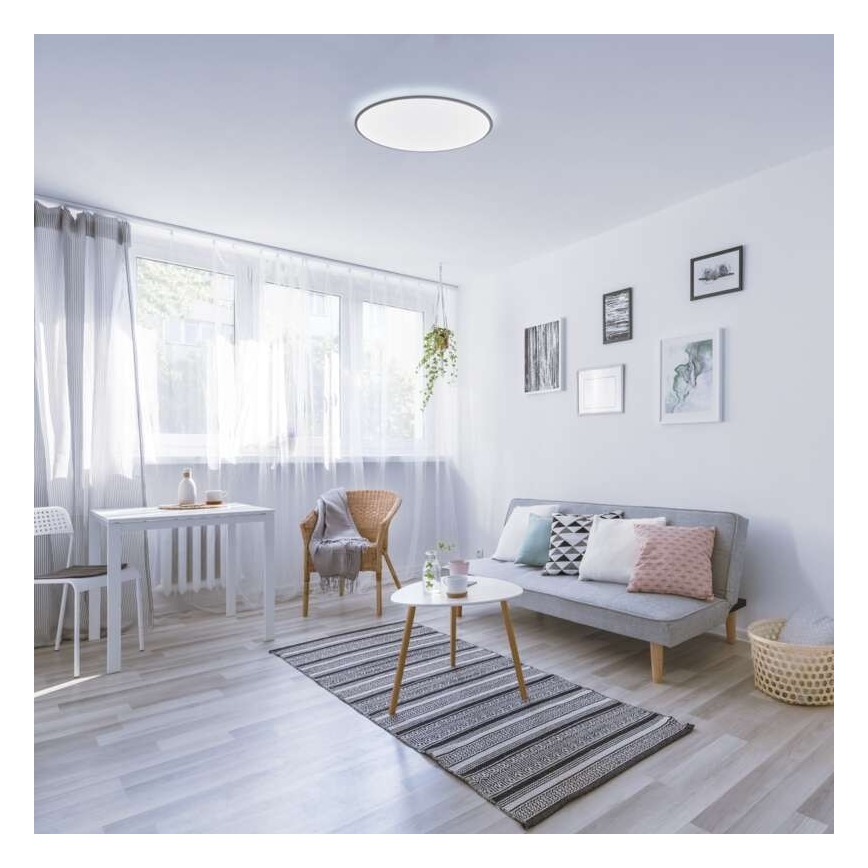 Plafoniera LED Dimmerabile LED/24W/230V + telecomando rotondo 2700K-6500K