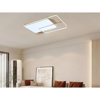 Plafoniera LED dimmerabile LED/280W/230V 3000-6500K + telecomando