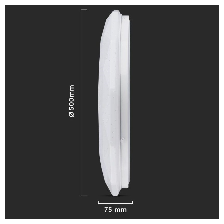Plafoniera LED dimmerabile LED/40W/230V 3000K/4000K/6500K + tc