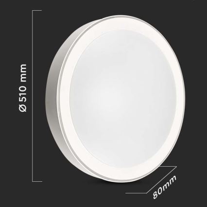 Plafoniera LED dimmerabile LED/40W/230V 3000K/4000K/6500K + tc