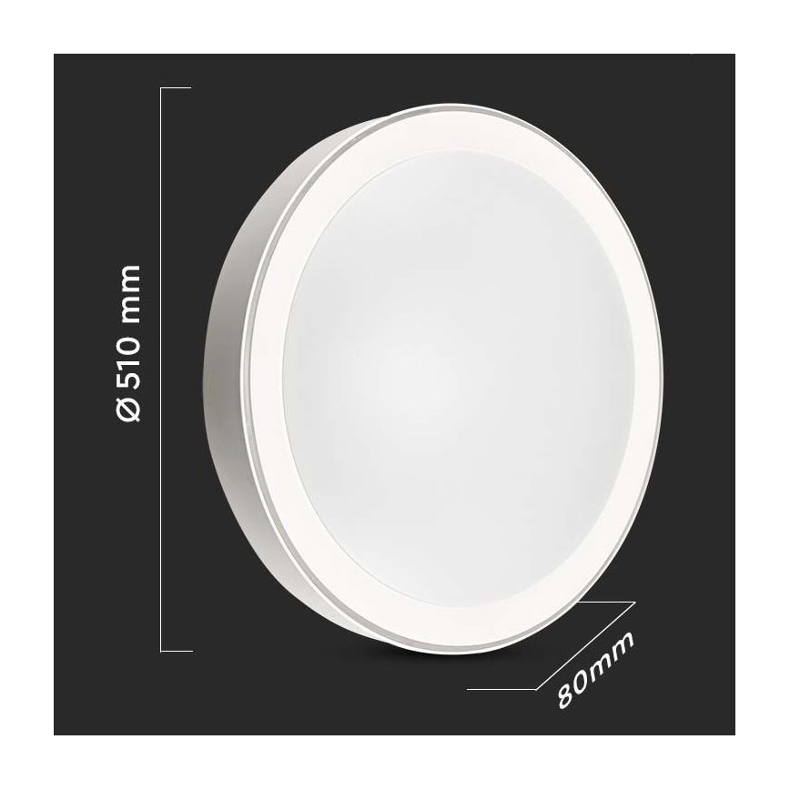 Plafoniera LED dimmerabile LED/40W/230V 3000K/4000K/6500K + tc