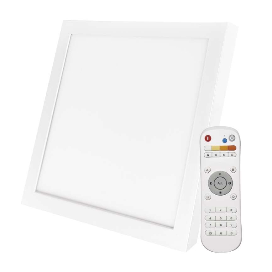 Plafoniera LED dimmerabile LED/40W/230V + telecomando quadrato 2700K-6500K