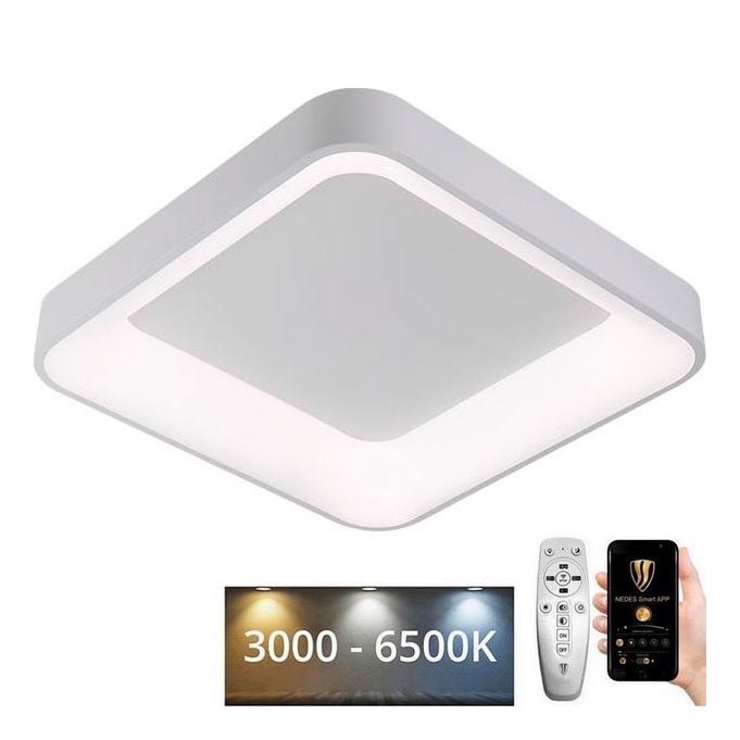 Plafoniera LED dimmerabile LED/45W/230V 3000-6500K bianco + telecomando