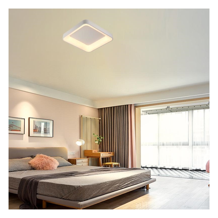 Plafoniera LED dimmerabile LED/45W/230V 3000-6500K bianco + telecomando